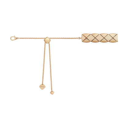 Coco Crush Supple Choker, Beige Gold