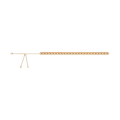 Coco Crush Supple Choker, Beige Gold