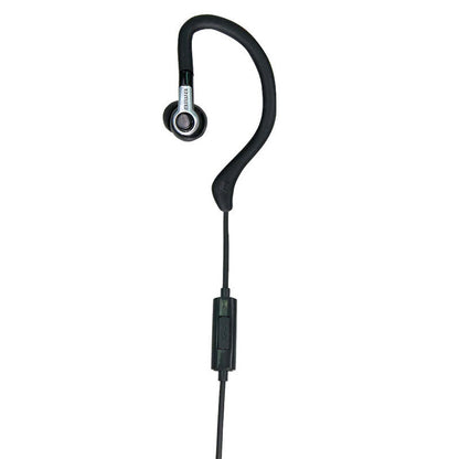 AIWA In-Ear Hook Gel Sports 1.2m Wired Earbuds (Black)