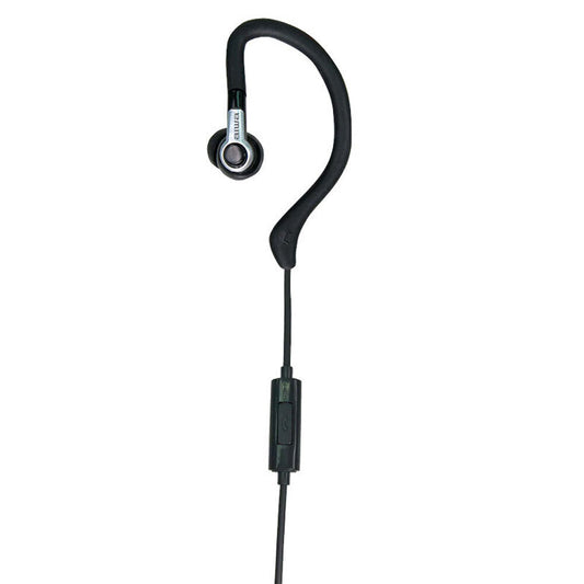 AIWA In-Ear Hook Gel Sports 1.2m Wired Earbuds (Black)