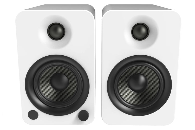 Kanto YU4 140W Powered Speakers with Bluetooth and Preamp (Matte White)