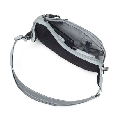 Pacsafe V Action Anti-Theft RFID Blocking Slashguard Sling Pack Digital Grey