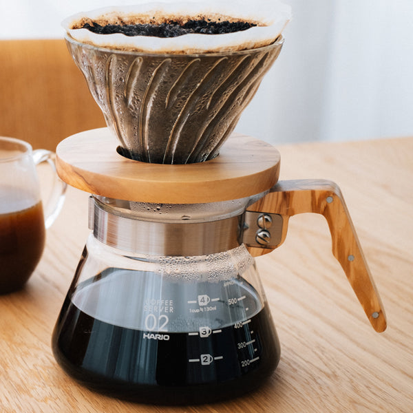 Hario Range Server Olive Wood - 600ml