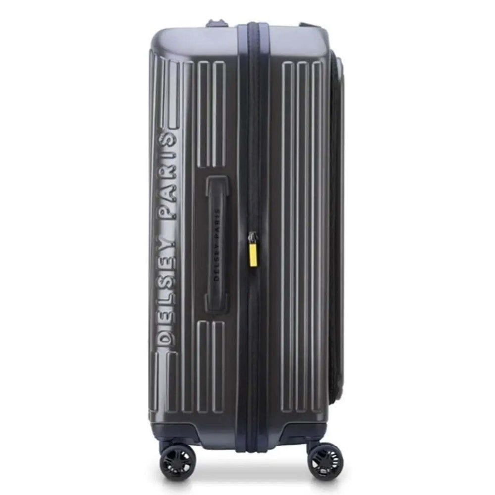 Delsey Securtime Zip 66 cm Top Opening 4-Wheel Expandable Suitcase - Anthracite
