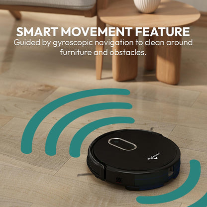 Mygenie Hydraclean Robotic Vacuum (Black)