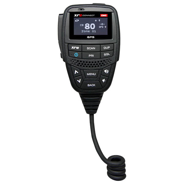 GME MC668B-IP XRS Connect IP67 OLED Speaker Microphone with GPS