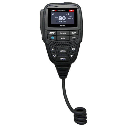 GME MC668B-IP XRS Connect IP67 OLED Speaker Microphone with GPS