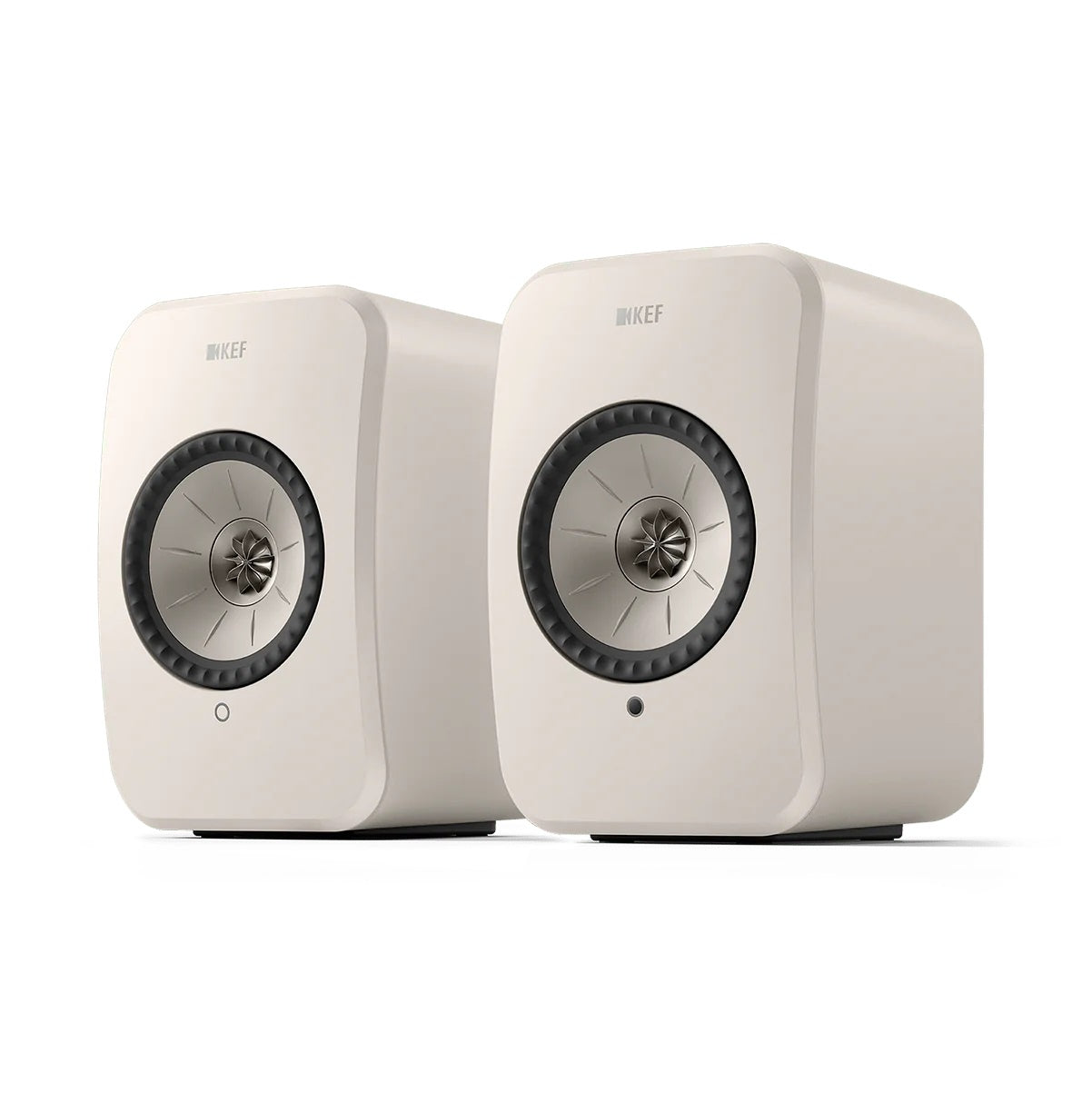 KEF LSX II LT Powered Hifi Speakers Pair (Stone White)