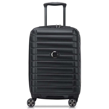 Delsey Shadow 5.0 - 55 cm Expandable Cabin Suitcase - Black