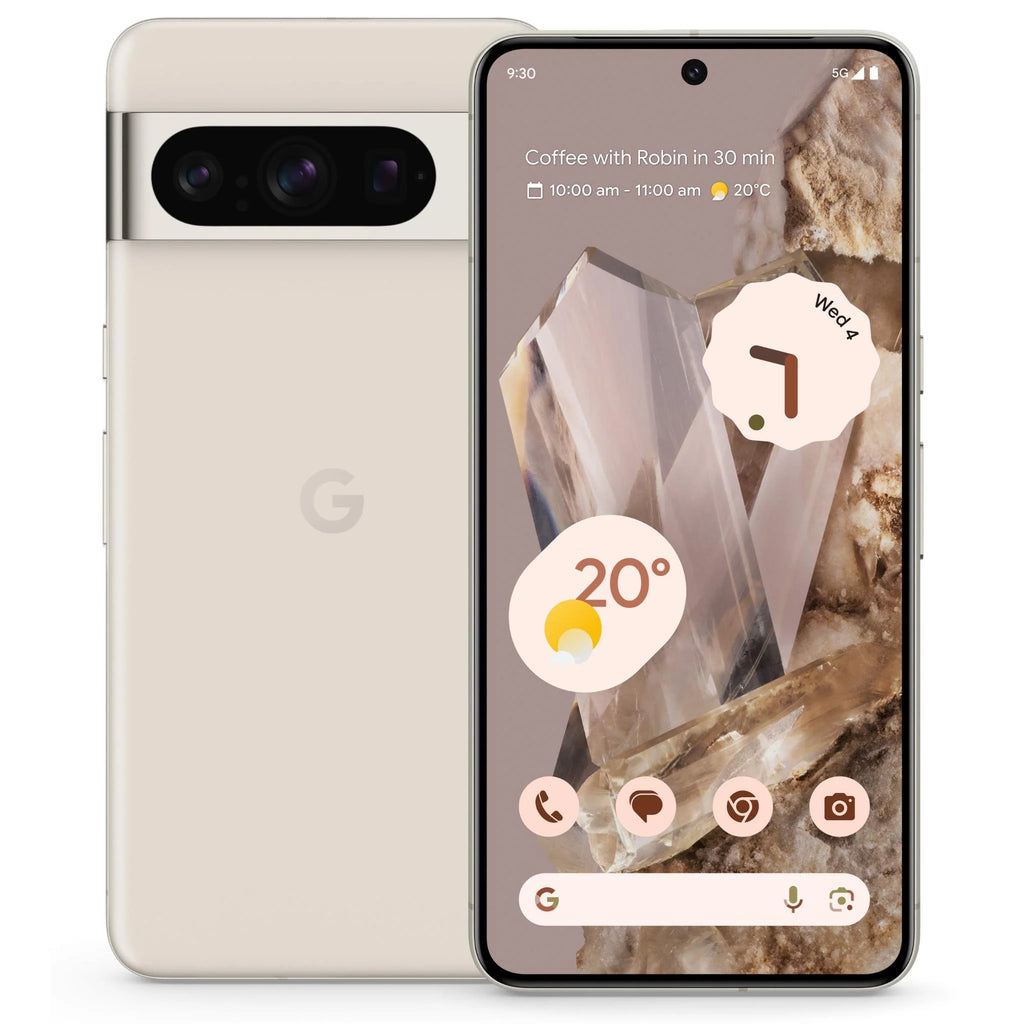 Google Pixel 8 Pro 128GB (Porcelain) [*Refurbished: Very good]