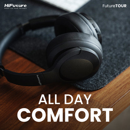 HiFuture FutureTour Noise Cancelling Headphones (Black)