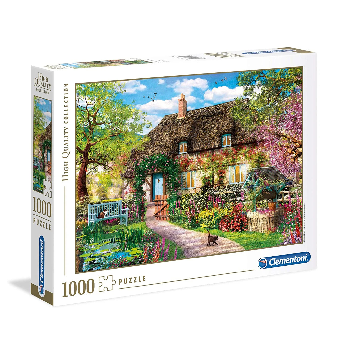 Clementoni 1000-Pieces Old Cottage Puzzle