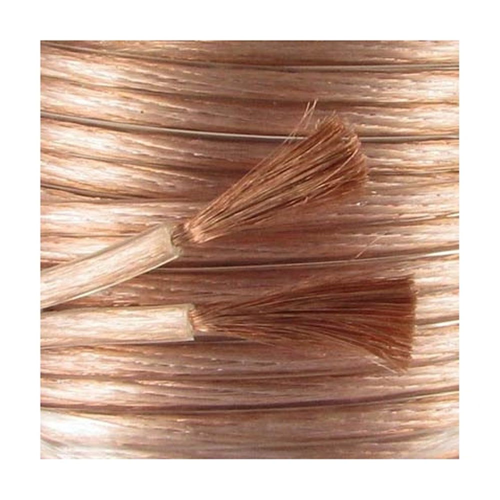 25m Ugly 12 AWG Speaker Cable 420 Strands Figure 8 Spool Hi-Fi Home Theatre