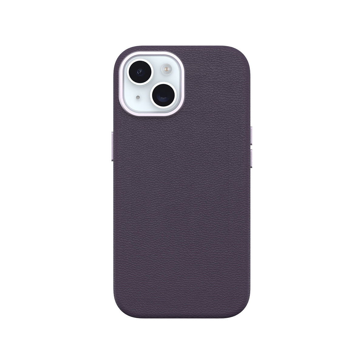 OtterBox Symmetry Cactus Leather Phone Case for iPhone 15/14/13 (Purple)