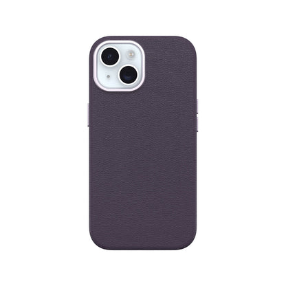 OtterBox Symmetry Cactus Leather Phone Case for iPhone 15/14/13 (Purple)