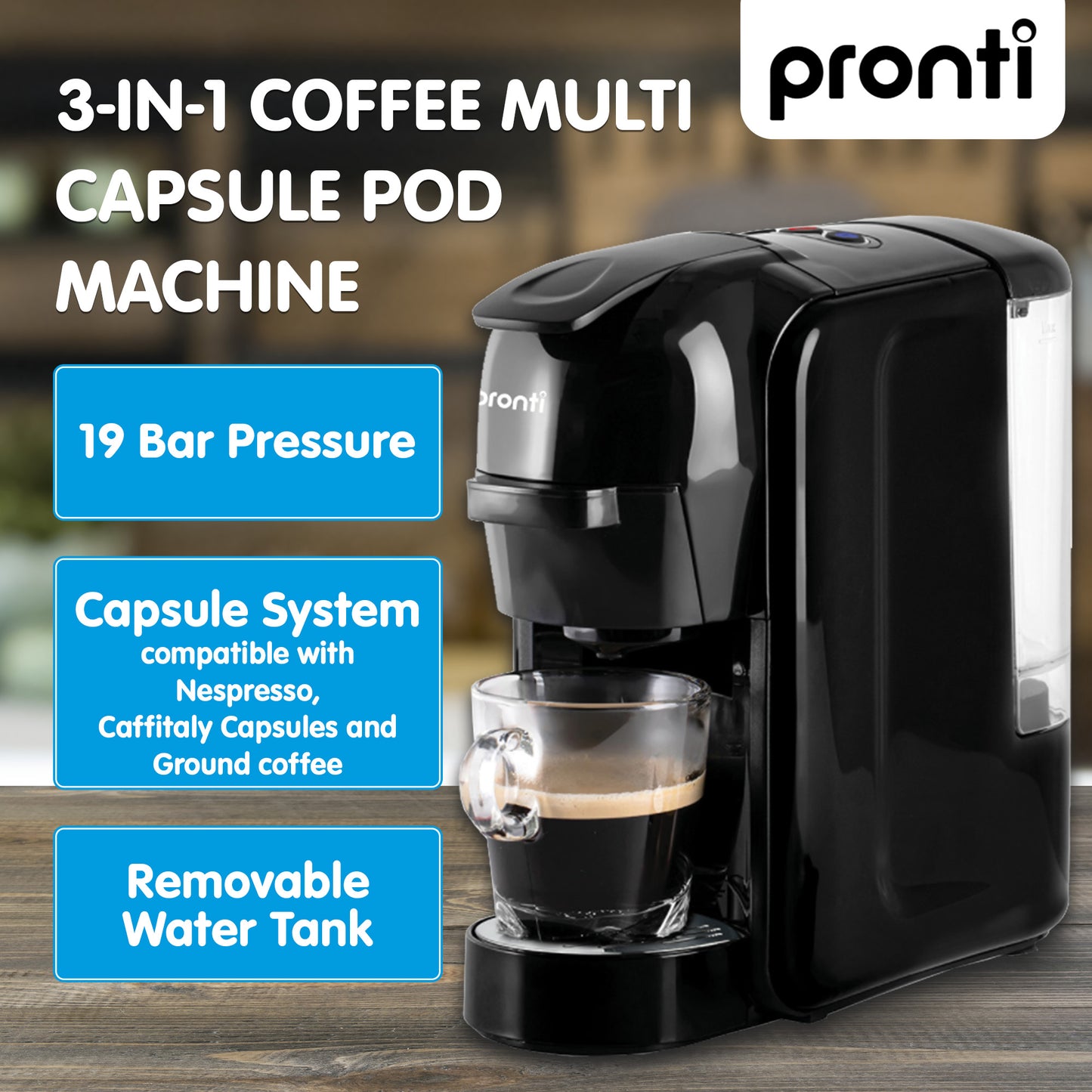 Pronti 3-in-1 Breakfast Set (White)