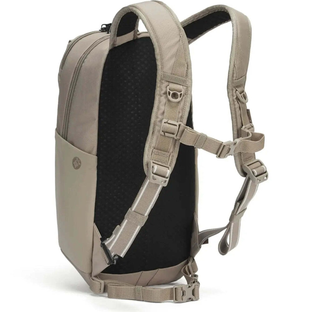 Pacsafe V Tech Anti-Theft RFID Blocking 16" Laptop Backpack 12L Beige