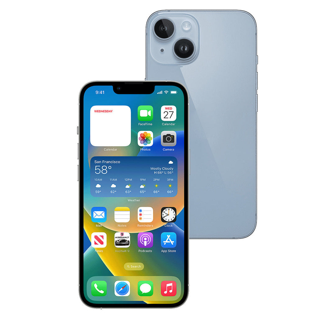 Apple iPhone 14 256GB (Blue) [*Refurbished: As new]