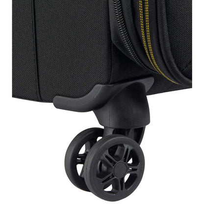 Delsey Brochant 3 - 55 cm 4-Wheel Expandable Carry-on Suitcase - Deep Black