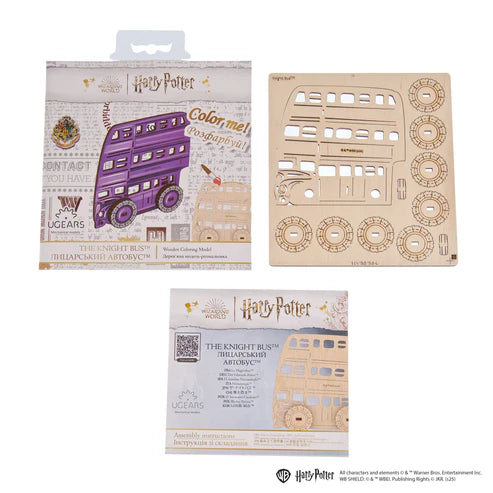 Ugears Color The Knight Bus
