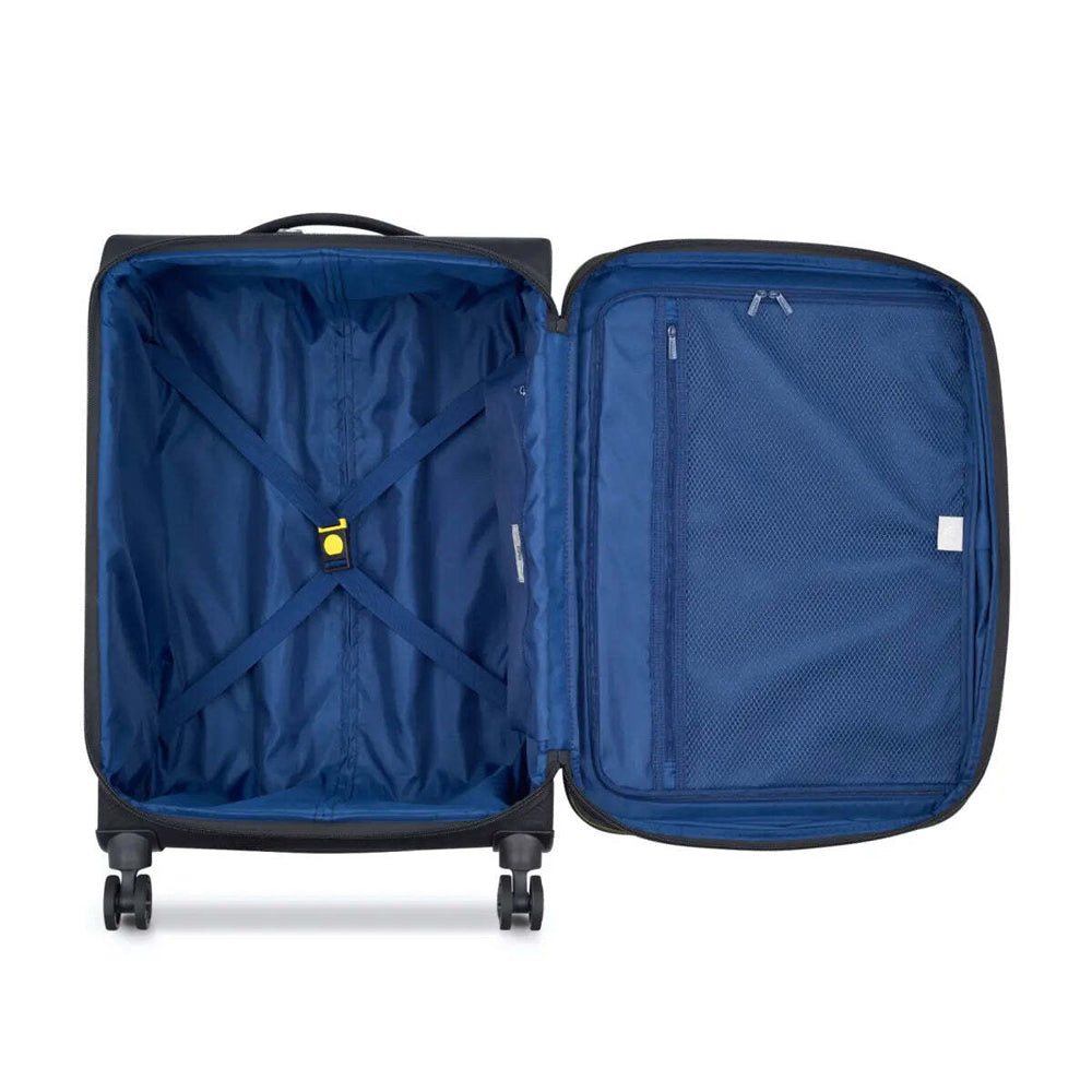 Delsey Brochant 3 - 67 cm 4-Wheel Expandable Suitcase - Deep Black