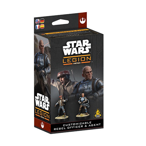 Atomic Mass Games Star Wars Legion Customizable Rebel Officer & Agent