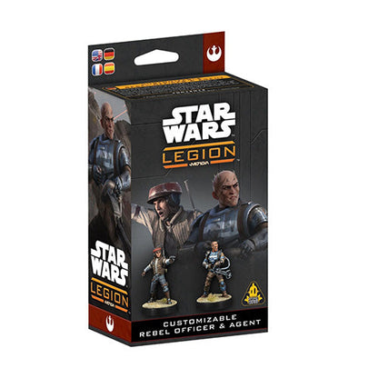 Atomic Mass Games Star Wars Legion Customizable Rebel Officer & Agent