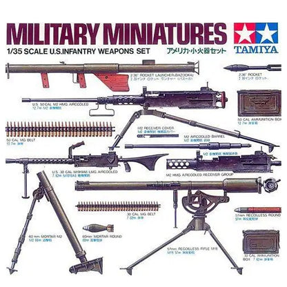 Tamiya 1/35 US Infantry Weapons Set