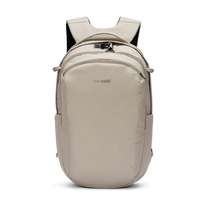 Pacsafe V Tour Anti-Theft RFID Blocking Secure 16" Laptop Backpack Beige