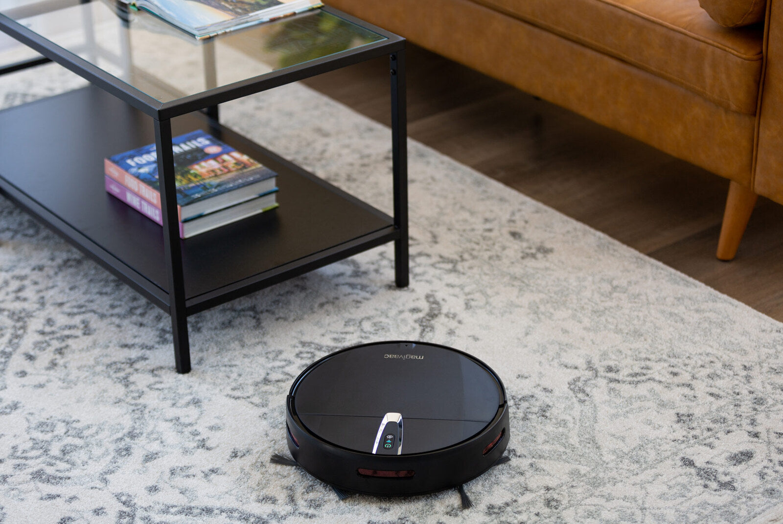 Magivaac Smart Robot Vacuum Cleaner with 3-in-1 HEPA & Mopping Pad (Black)