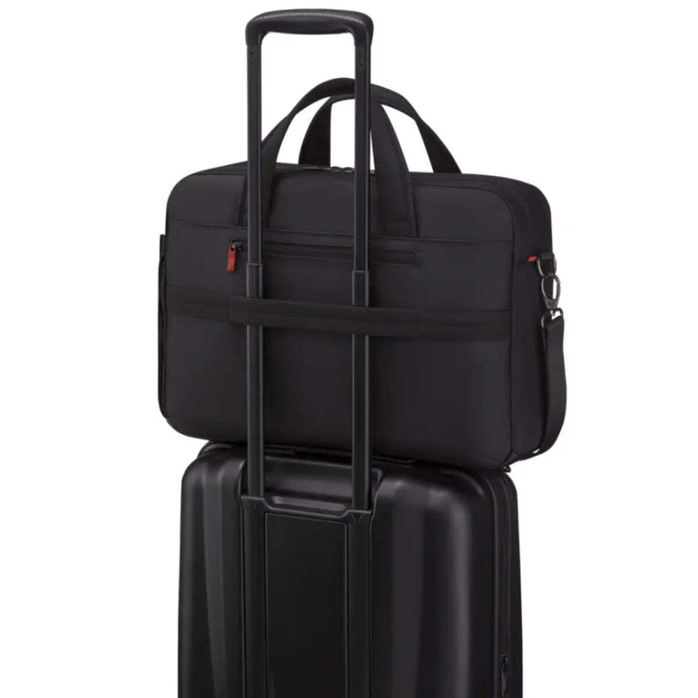Wenger Icons Meteor 16" - 17" Laptop Brief with Tablet Pocket - Black