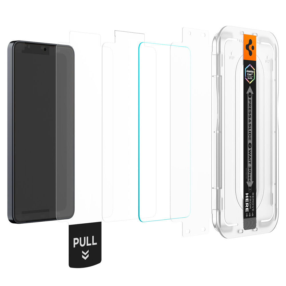 SPIGEN EZ Fit Pro Anti Reflection 2PCS Glass Screen Protector for Galaxy S26 (Clear)