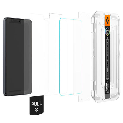 SPIGEN EZ Fit Pro Anti Reflection 2PCS Glass Screen Protector for Galaxy S26 (Clear)