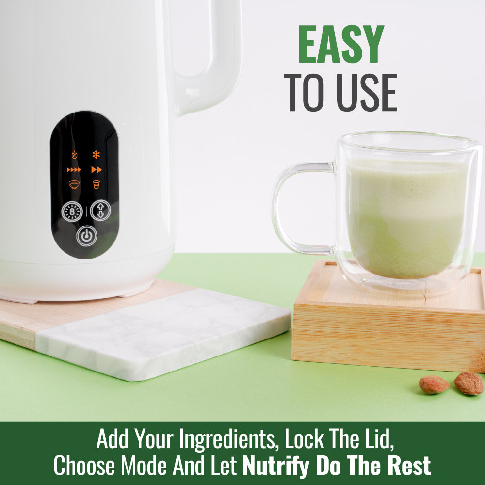 Nutrify All-Natural Plant-Based Milk and Food Maker