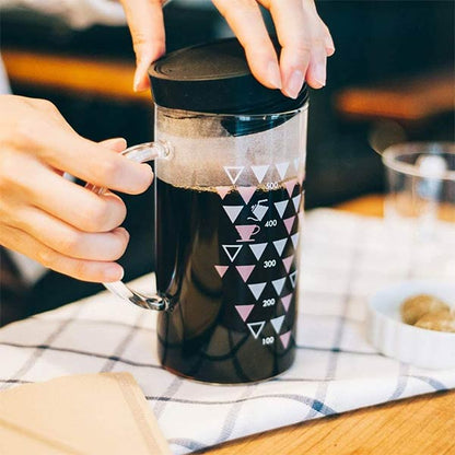 Hario V60 Dripper and Thermocolor Server Set