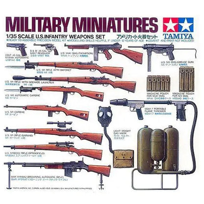 Tamiya 1/35 US Infantry Weapons Set
