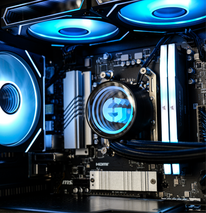 Evolve Gaming | ICE STORM | Ryzen 5 7500F | RX 9070 16GB | Premium Desktop Gaming PC