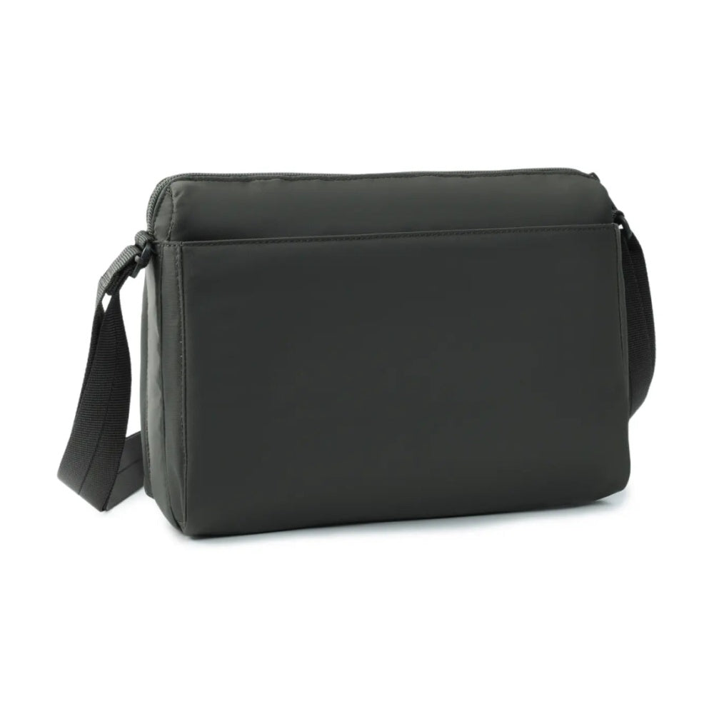 Hedgren EYE Medium Shoulder Bag RFID Nylon 5.7L Padded Pocket Black Ink