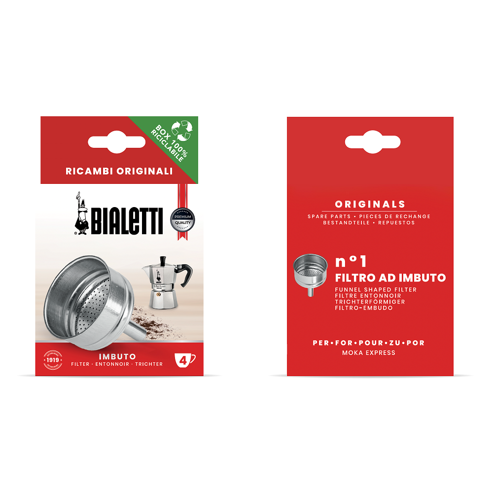 Bialetti Aluminium Funnel - 4 Cup