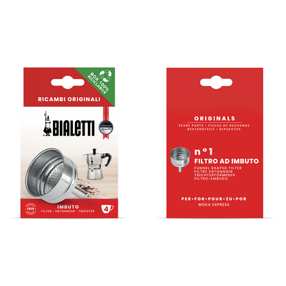 Bialetti Aluminium Funnel - 4 Cup