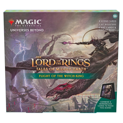 Wizards Of The Coast Magic the Gathering the Lord of the Rings Tales of Middle Earth Holiday Release Scene Box 4 Decks Per Display