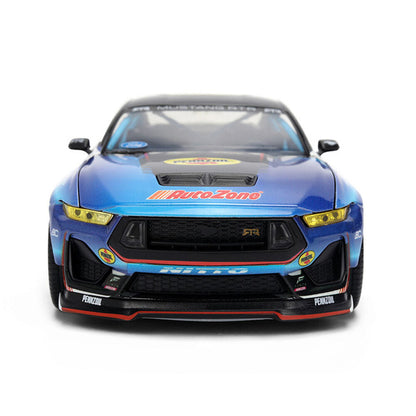 Jada 1:24 Big Time Muscle 2025 Ford Mustang RTR James Deane Racing Diecast Car