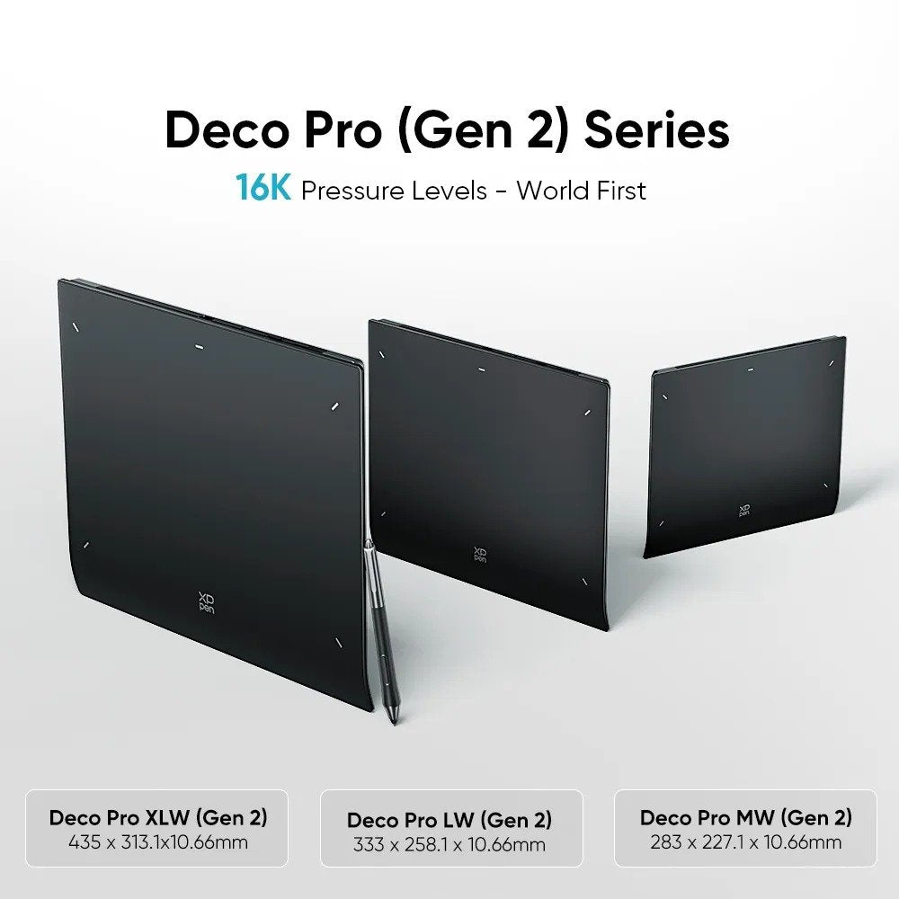 XPPen Deco Pro LW Graphics Tablet with K05 Remote