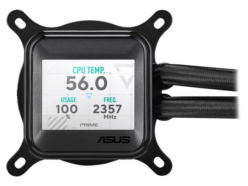 Asus Prime LC 360 ARGB LCD AIO Liquid CPU Cooler (PRIME LC 360 ARGB LCD)