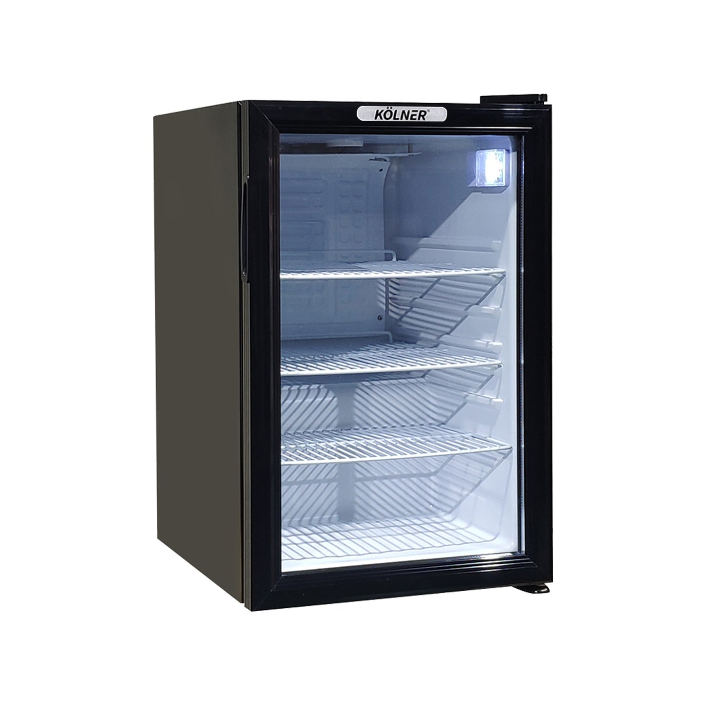Kolner 70L Mini Bar Fridge Glass Door Beverage Cooler Wine Drinks Refrigerator