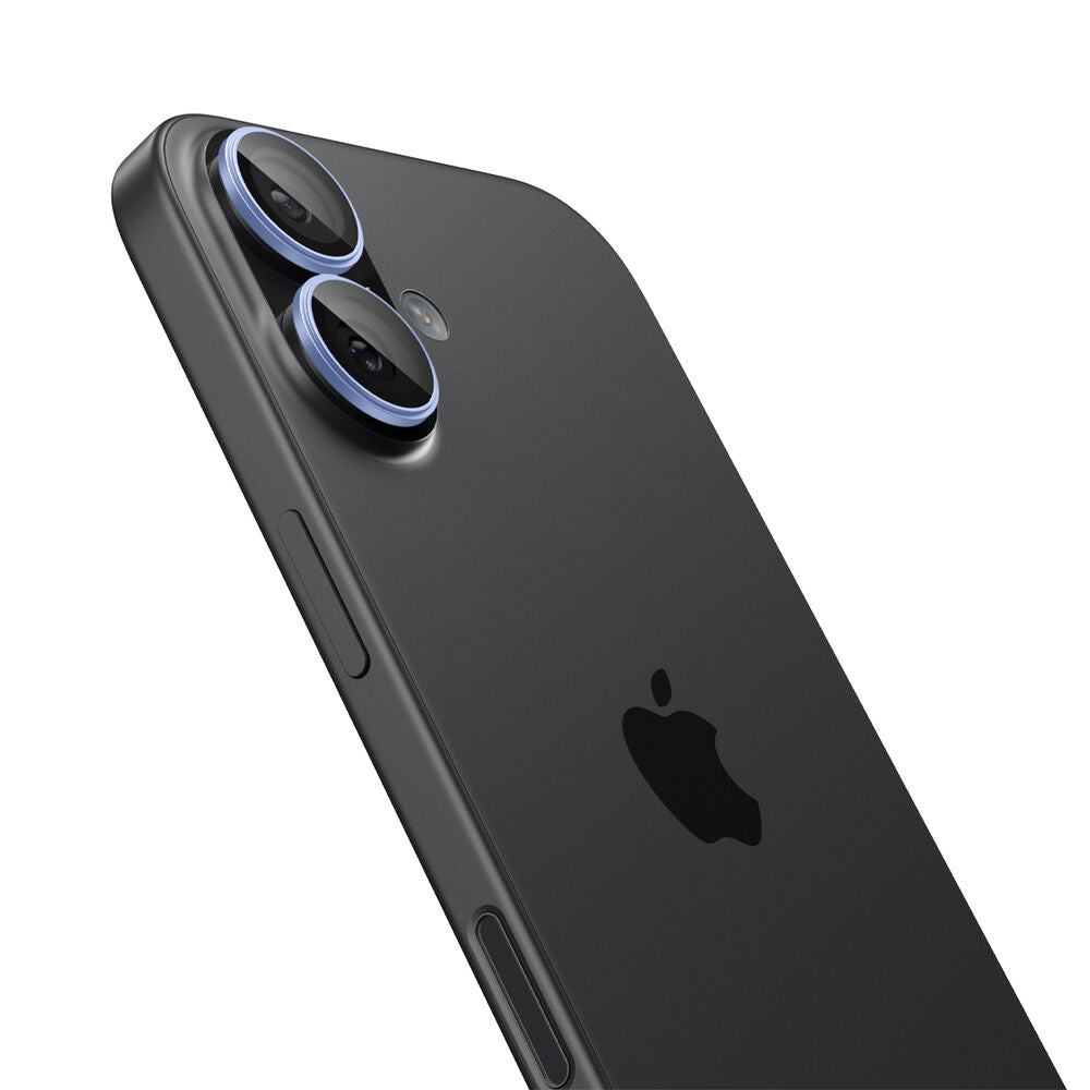 SPIGEN EZ Fit Optik Pro 2PCS Glass Camera Lens Protector for iPhone 17/16/16 Plus (Blue)