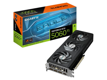 GIGABYTE GeForce RTX 5060 Ti EAGLE MAX OC 8G 8GB GDDR7 Graphics Card