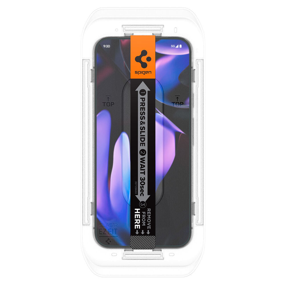 Spigen Google Pixel 10 Pro XL GLAS.tR EZ Fit Privacy 2PCS Glass Screen Protector - Black