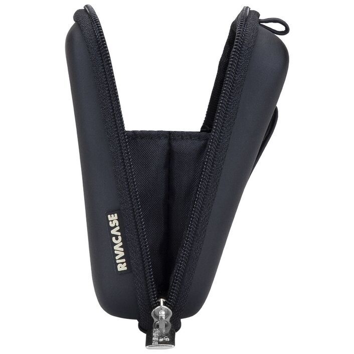 Rivacase 7103 Compact Shockproof Digital Camera Bag Hard Case (Black)