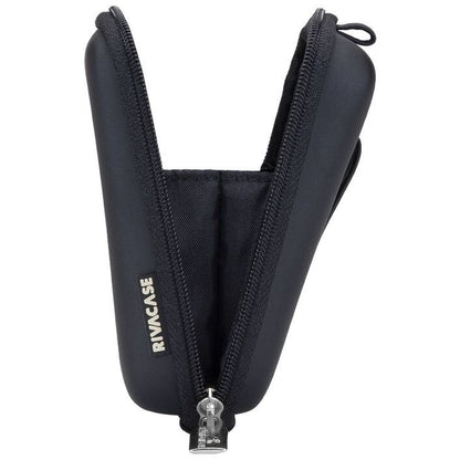 Rivacase 7103 Compact Shockproof Digital Camera Bag Hard Case (Black)